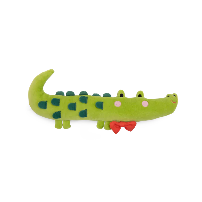 Crocodile Peluche Hochet - Moulin Roty