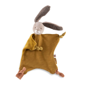 Doudou lapin ocre - Trois petits lapins - Moulin Roty