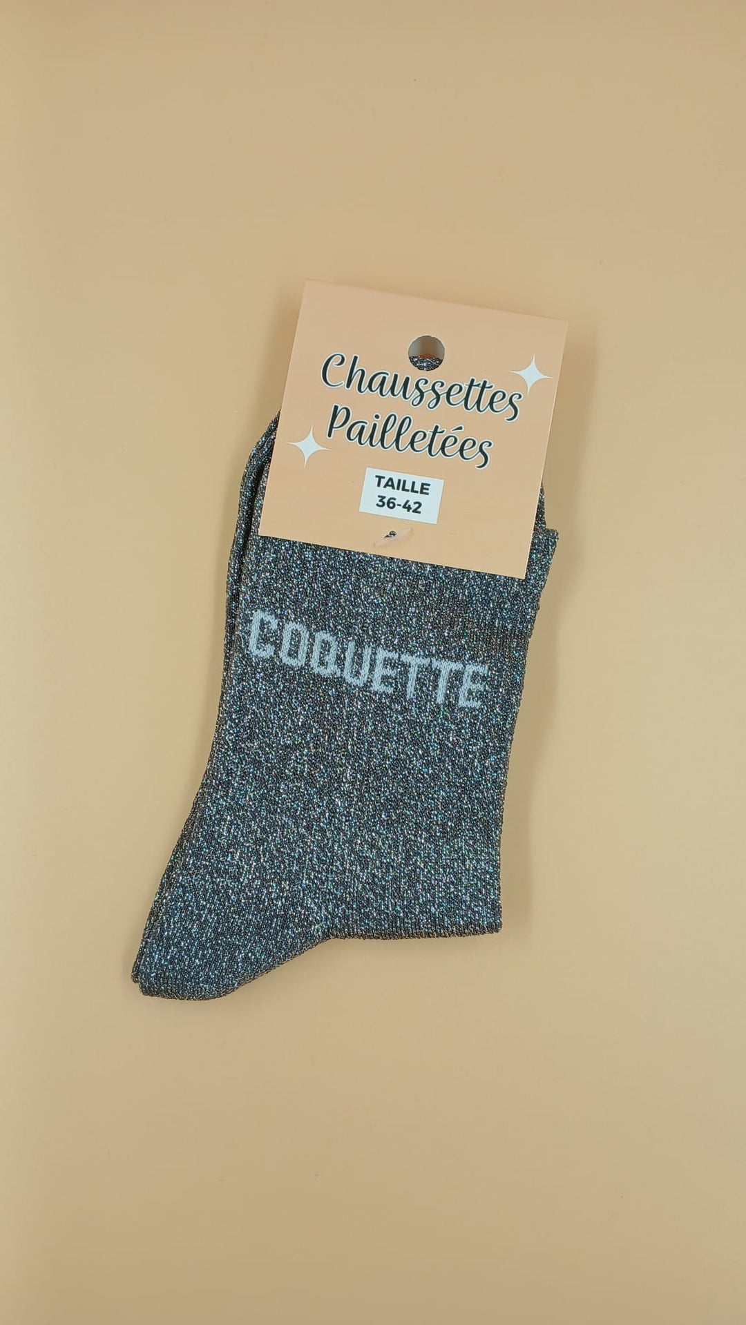 Chaussettes paillettées