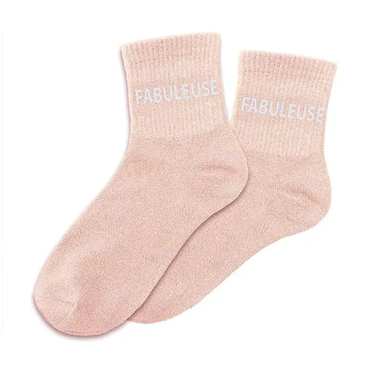 Chaussettes paillettées