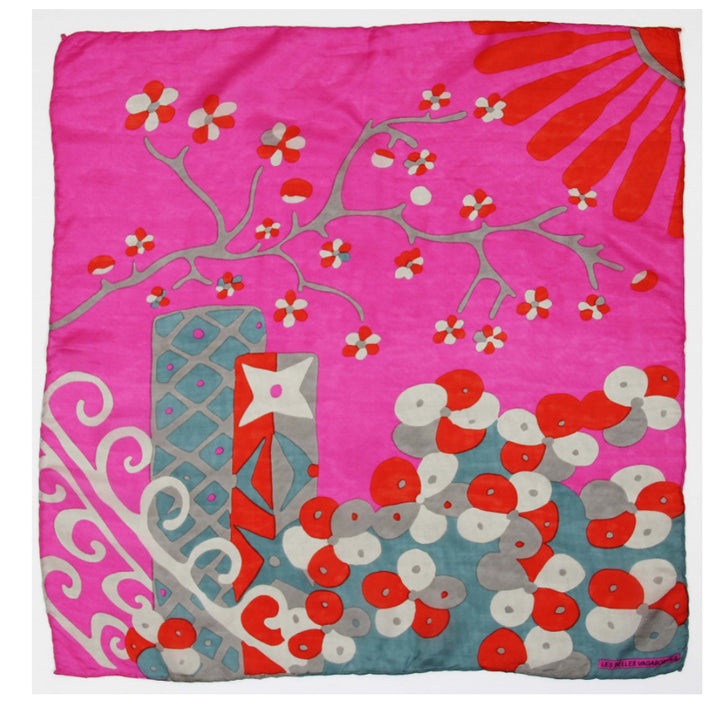 Mini foulard – 50 × 50 cm – Les Belles Vagabondes