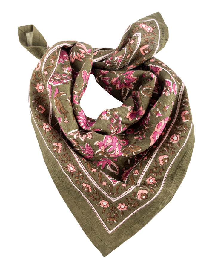 Petit foulard Bindi Atelier - Goa Khaki