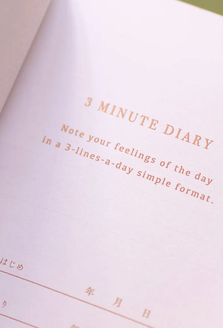 Journal de 3 minutes - Midori