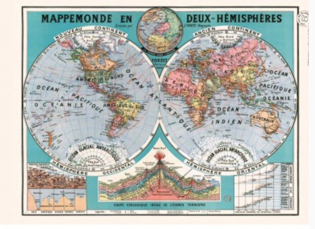 Puzzle Mappemonde