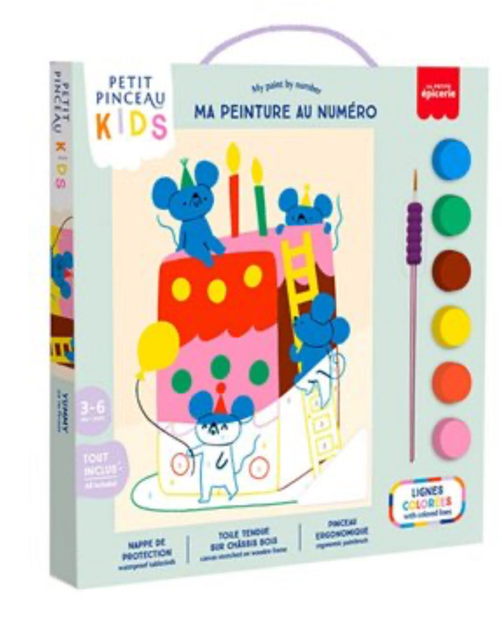 Peinture au numéro kids  - La Petite Epicerie