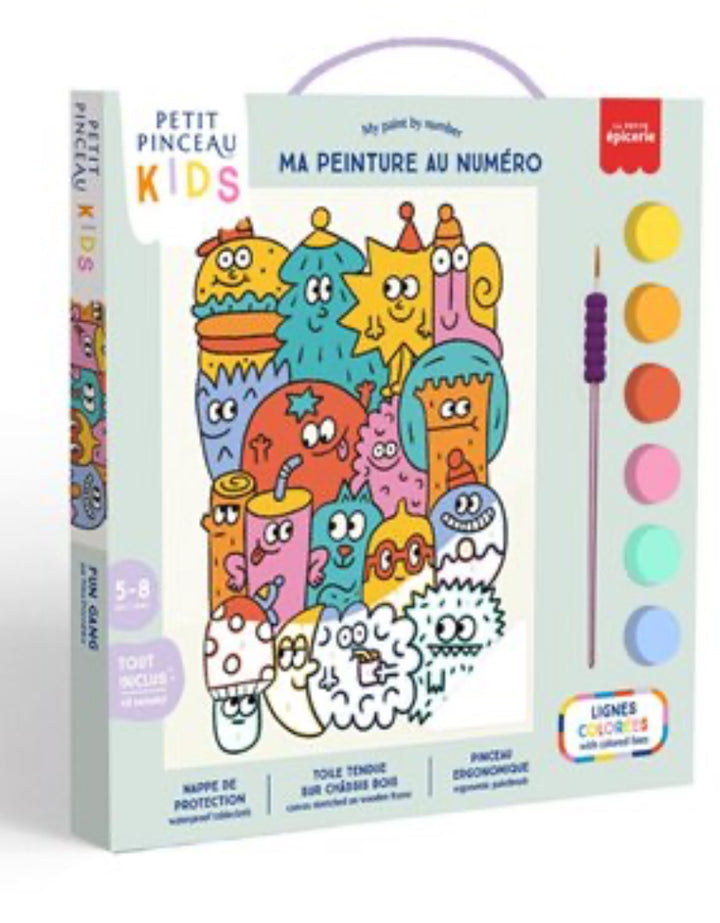 Peinture au numéro kids  - La Petite Epicerie