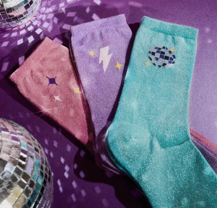 Chaussettes pailletées Sisi la paillette