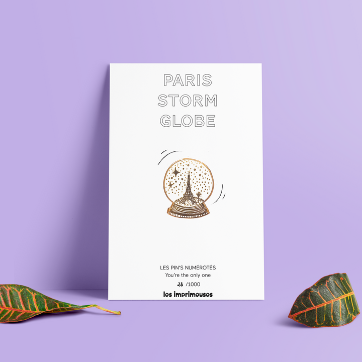 Pin's - Globe - Paris Storm Globe