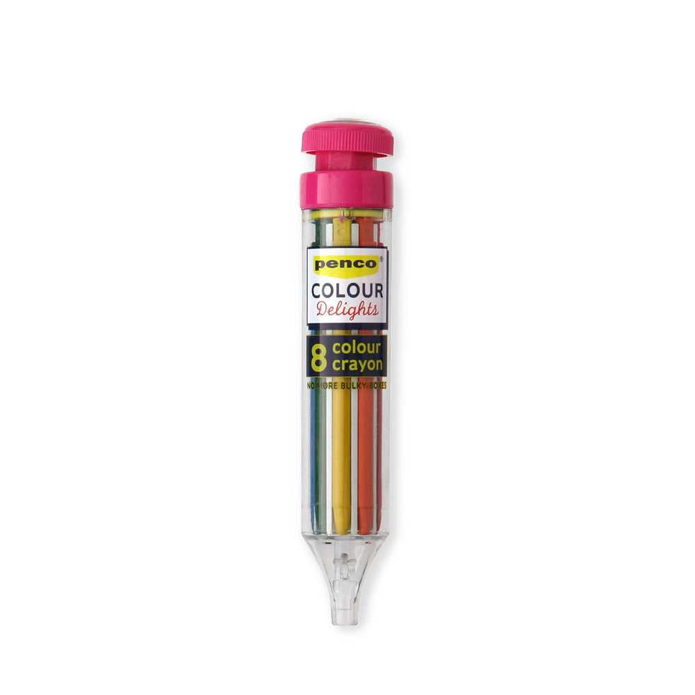 Crayon 8 couleurs - Penco - Rose