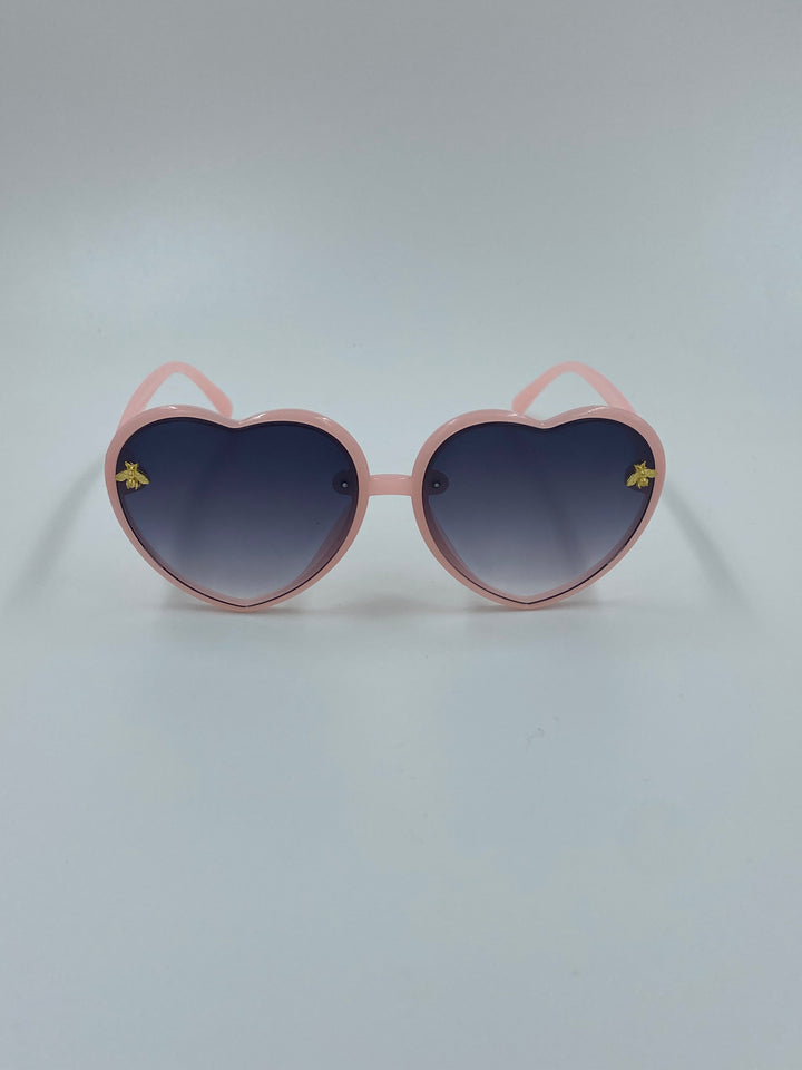 Lunettes de soleil en coeur