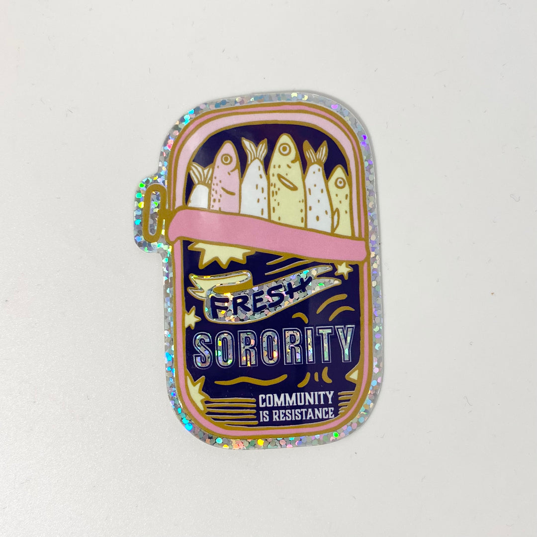 Sticker sardines Fresh Sorority - Les Imprimeuses