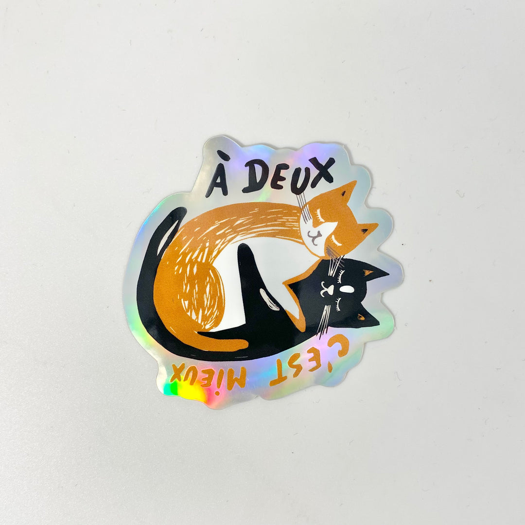 Sticker À deux c&