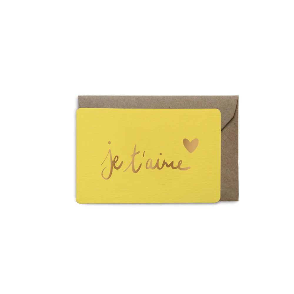 Mini carte de vœux - Éditions du Paon