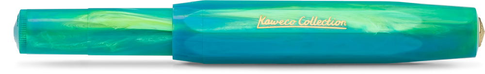 Stylo plume Kaweco Collection Marble Ocean fermé