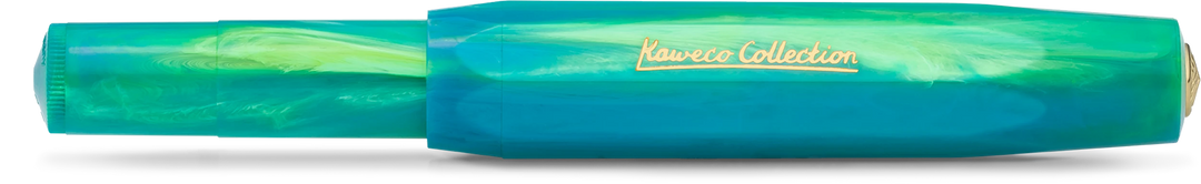 Stylo plume Kaweco Collection Marble Ocean fermé