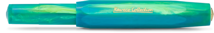 Stylo plume Kaweco Collection Marble Ocean fermé