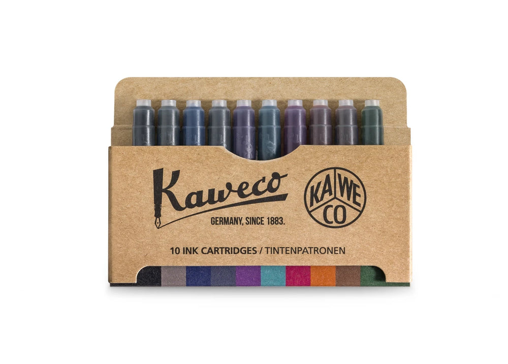 Coffret 10 cartouches d'encre Kaweco ouvert