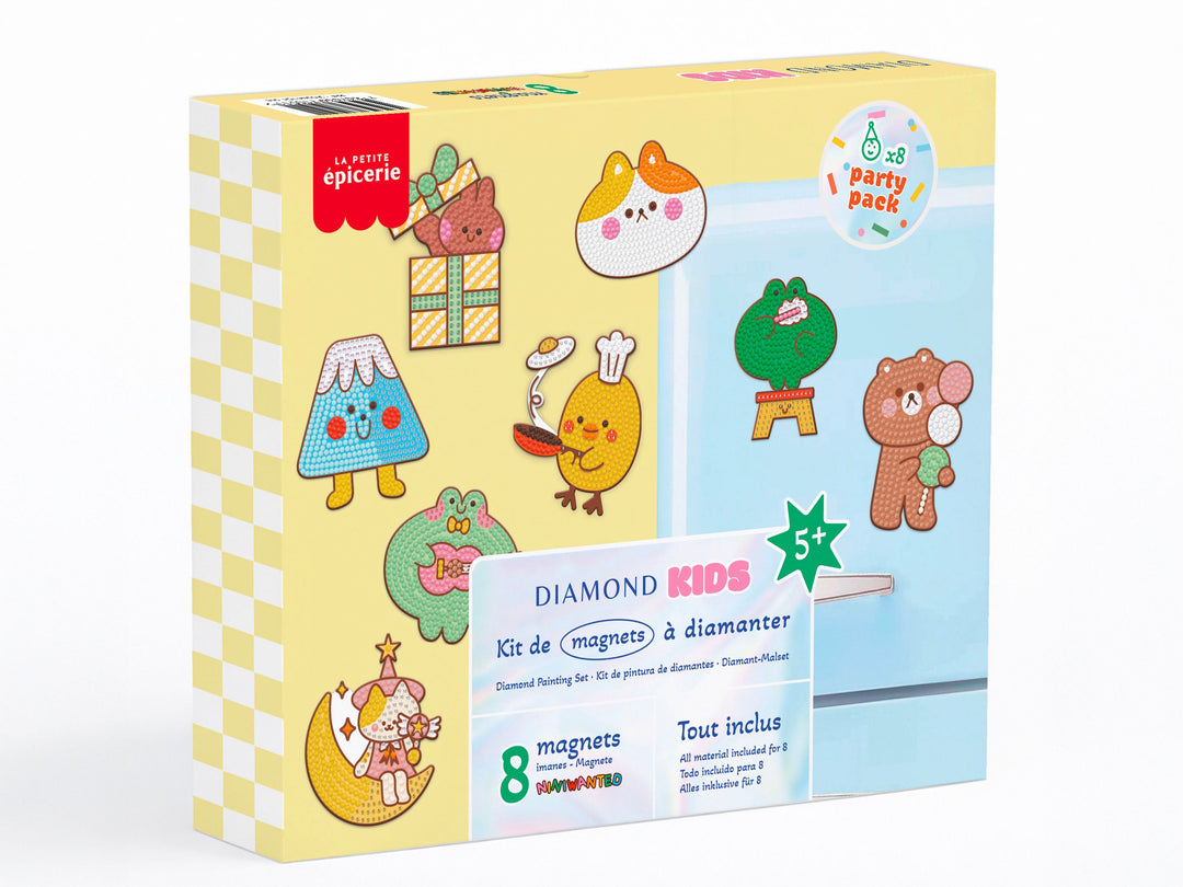 Party Pack Petit Diamond Kids - atelier 8 magnets