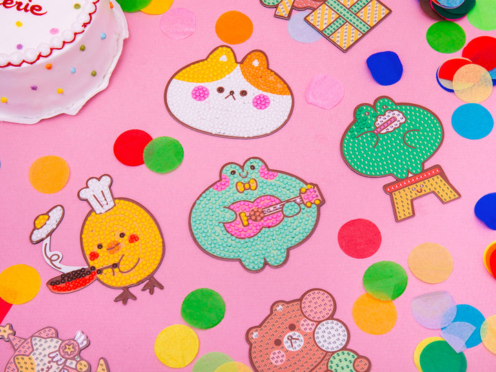 Party Pack Petit Diamond Kids - atelier 8 magnets