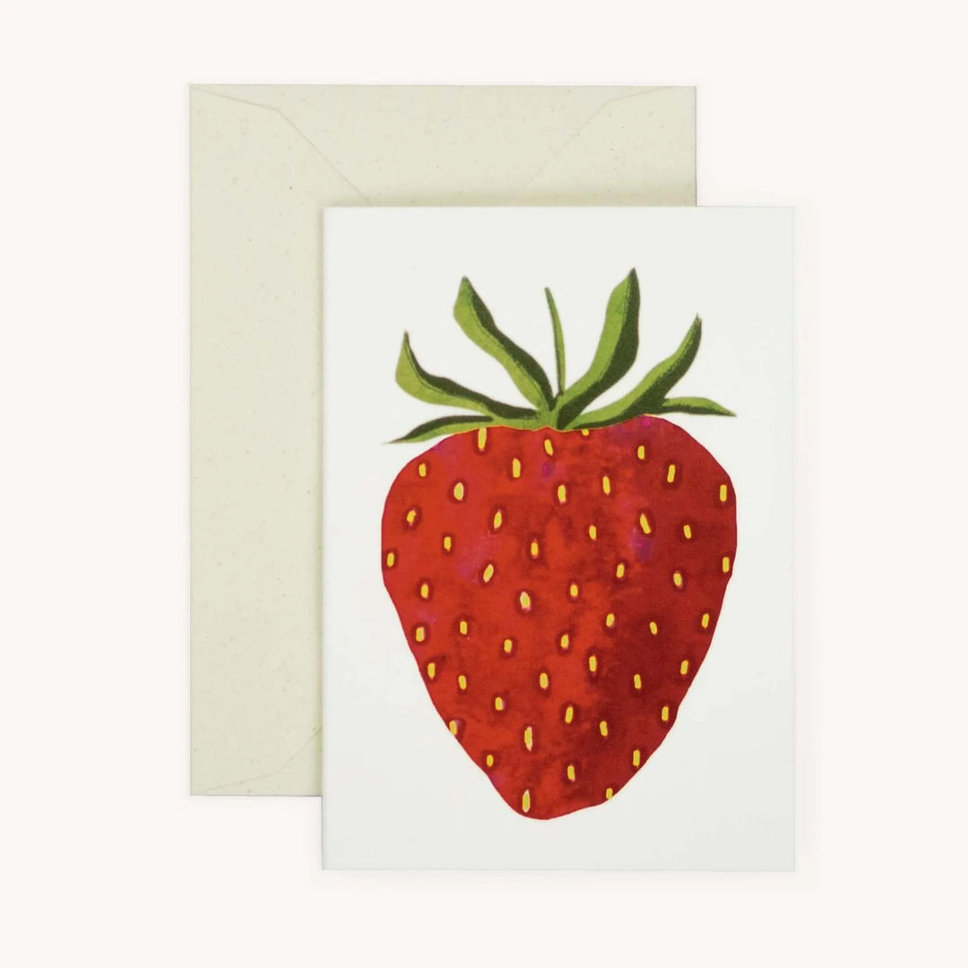 Petite carte fraise Hadley