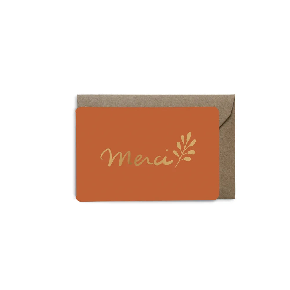 Mini carte de vœux - Éditions du Paon