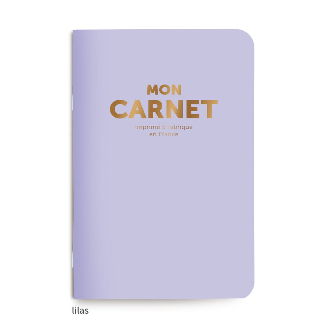 Mon Petit Carnet - gamme de couleurs