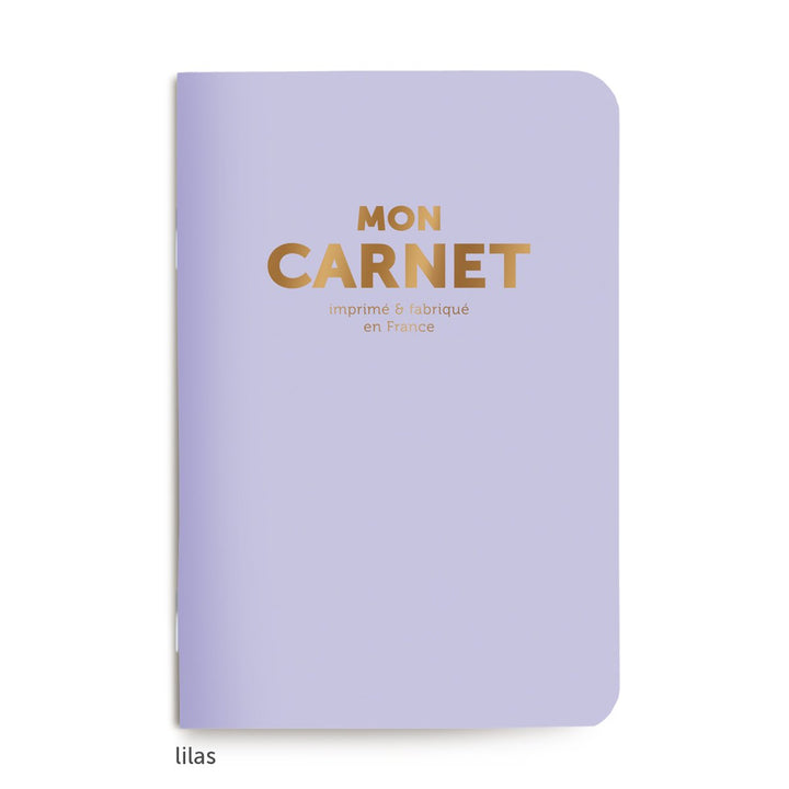 Mon Petit Carnet - gamme de couleurs