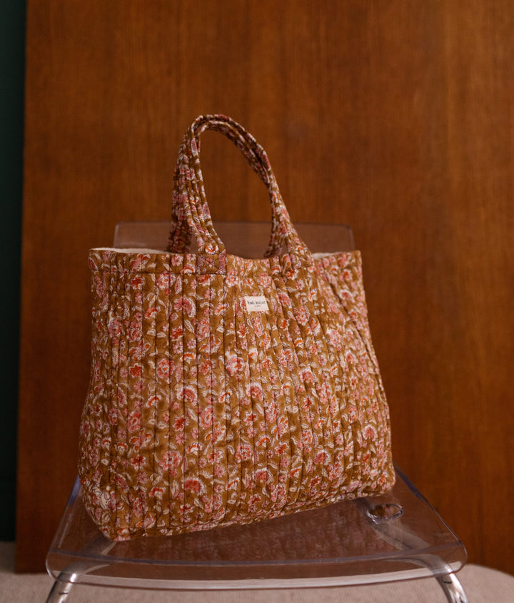 Sac cabas Bindi Atelier - Edel Khaki