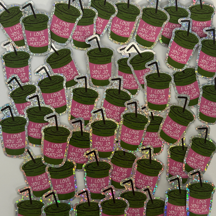 Sticker Matcha