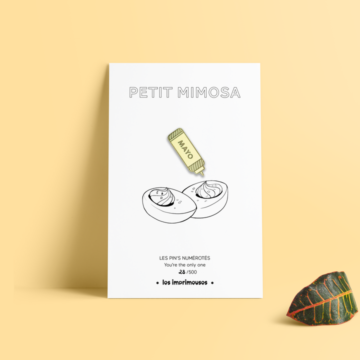 Pin's - Petit mimosa - Mayo