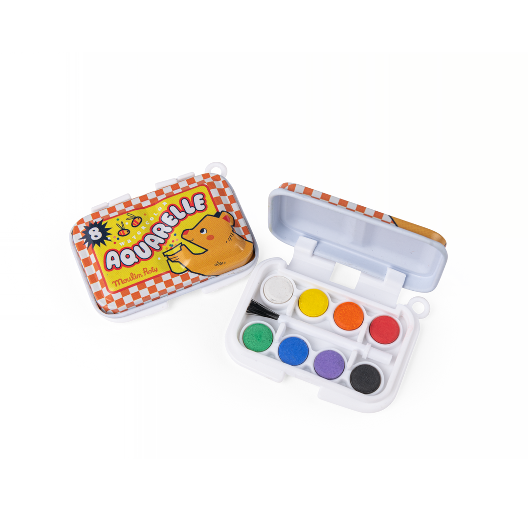 Mini palette aquarelle jaune - Moulin Roty