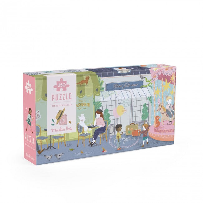 Puzzle 10 rue des lilas - visuel complet