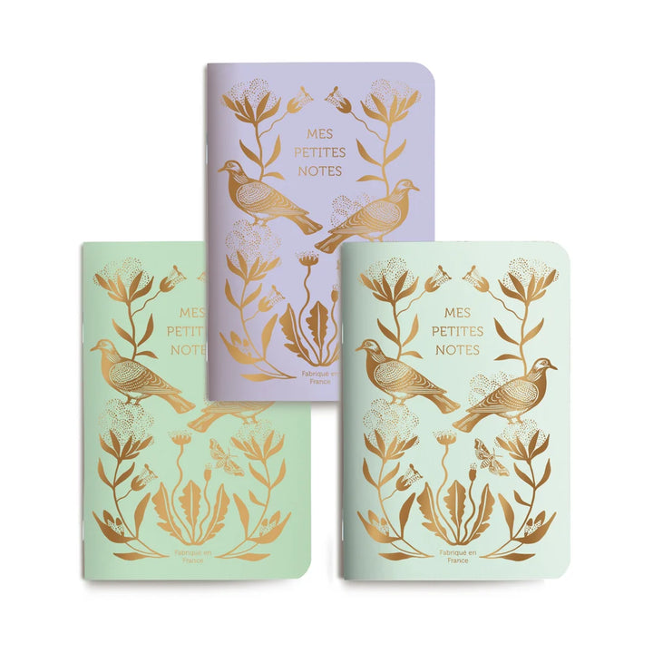 Trio de Petits Carnets - Les Éditions du Paon
