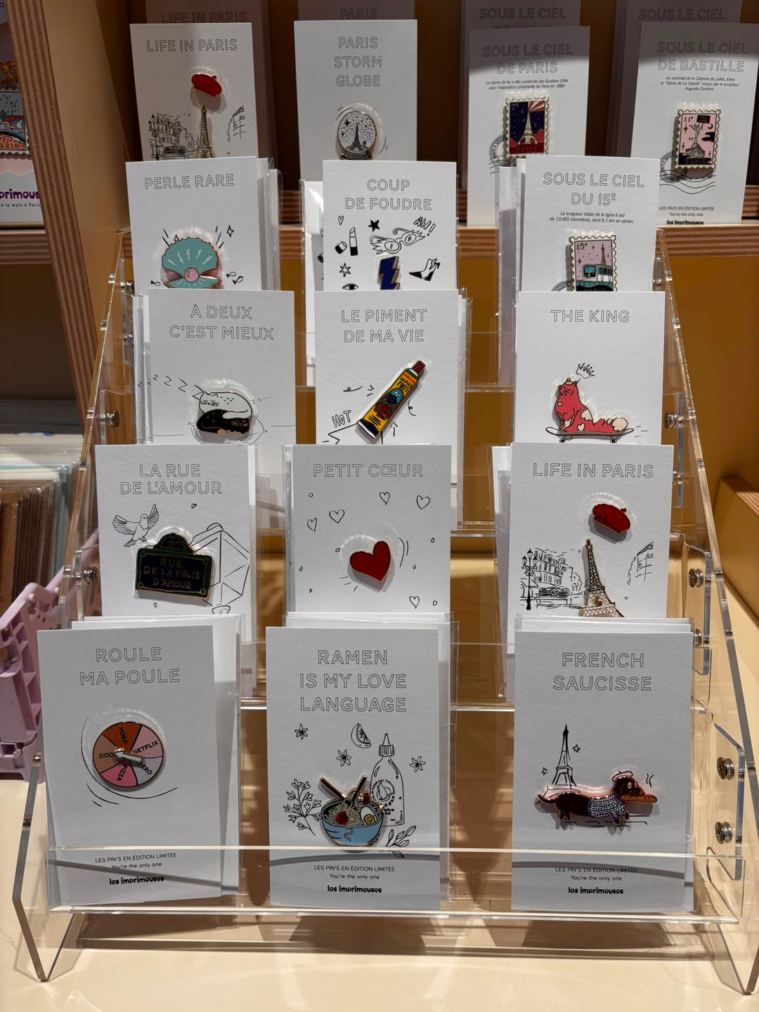 Présentoir Pin's & Porte-clés