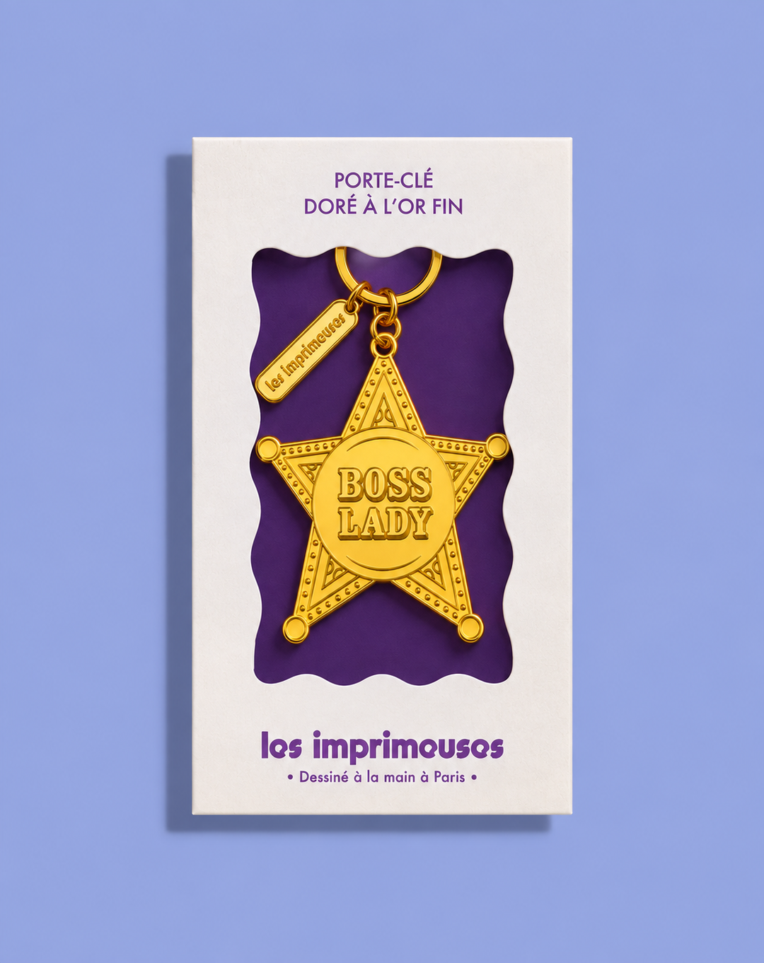 Porte-clé Boss Lady - Les imprimeuses