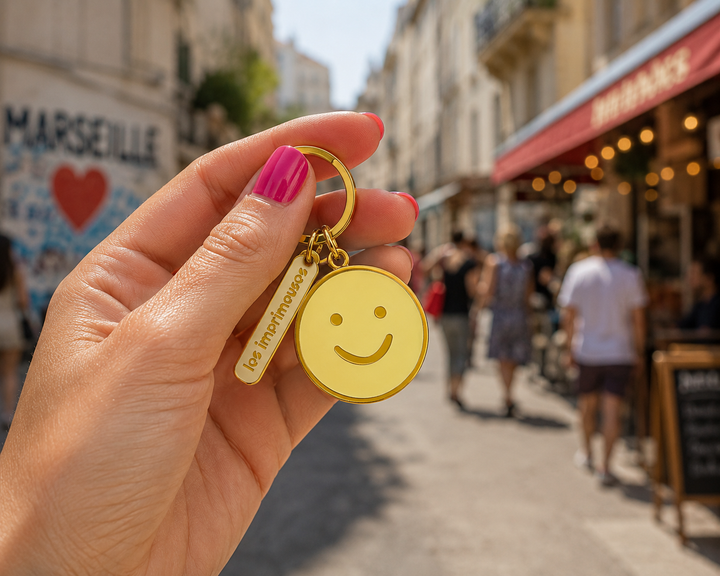 Porte-clé Smiley