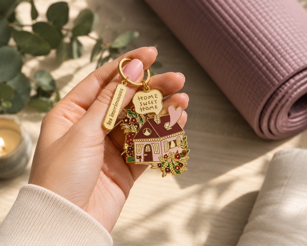 Porte-clé Maison - Home sweet Home