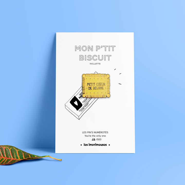 Pin's - Mon petit Biscuit - Petit cœur de beurre