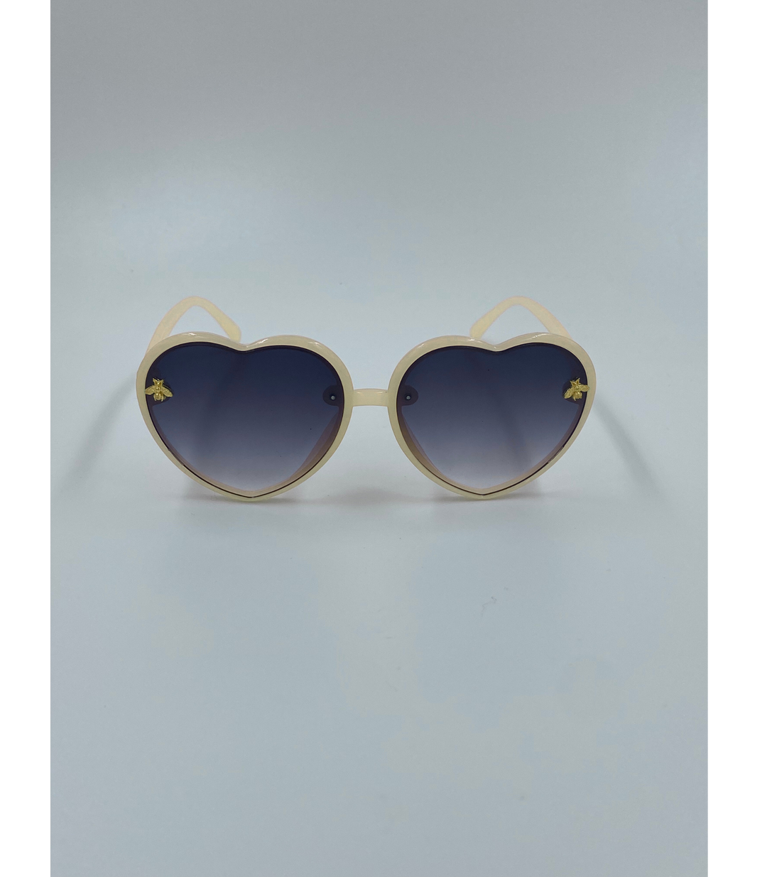 Lunettes de soleil en coeur