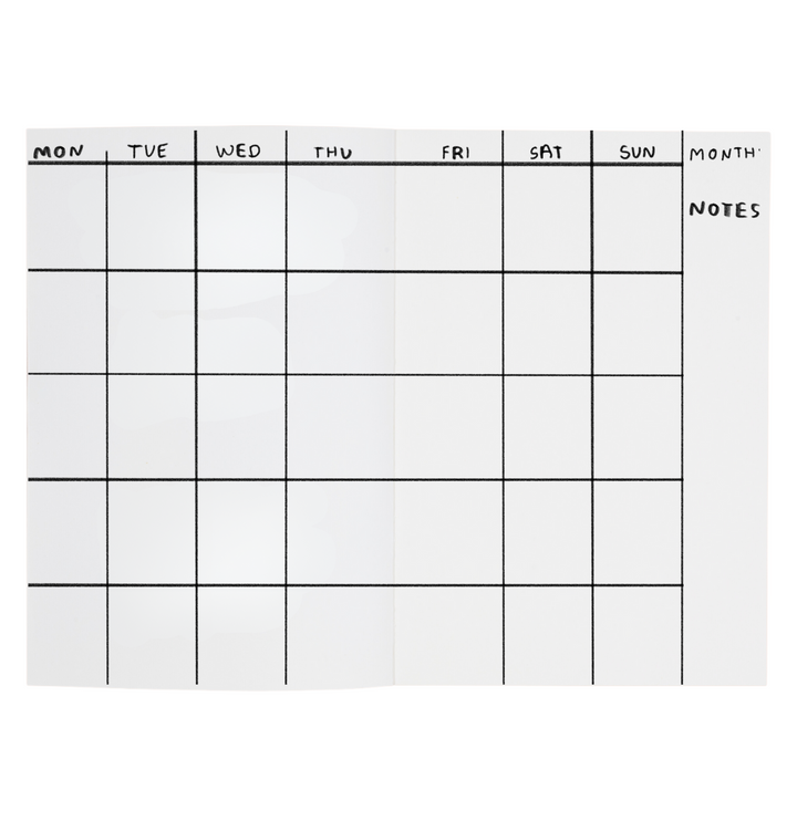 Life Is Happening Planner - vue mensuelle