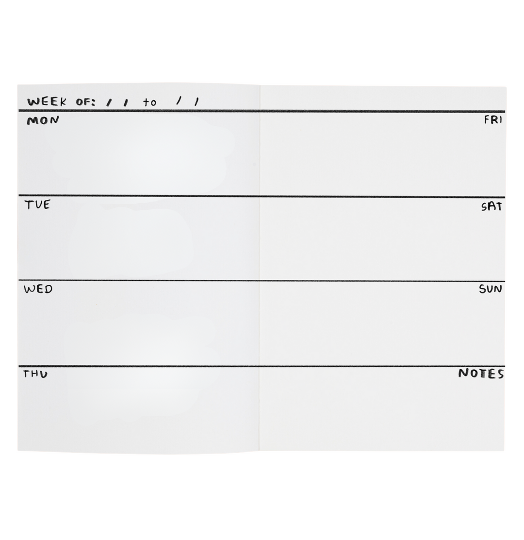 Life Is Happening Planner - vue hebdomadaire