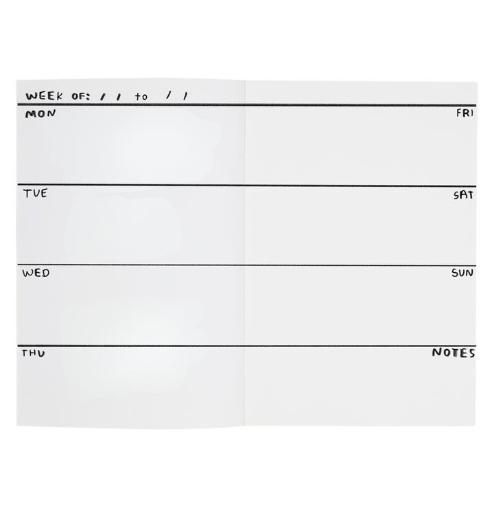 Life Is Happening Planner - vue hebdomadaire