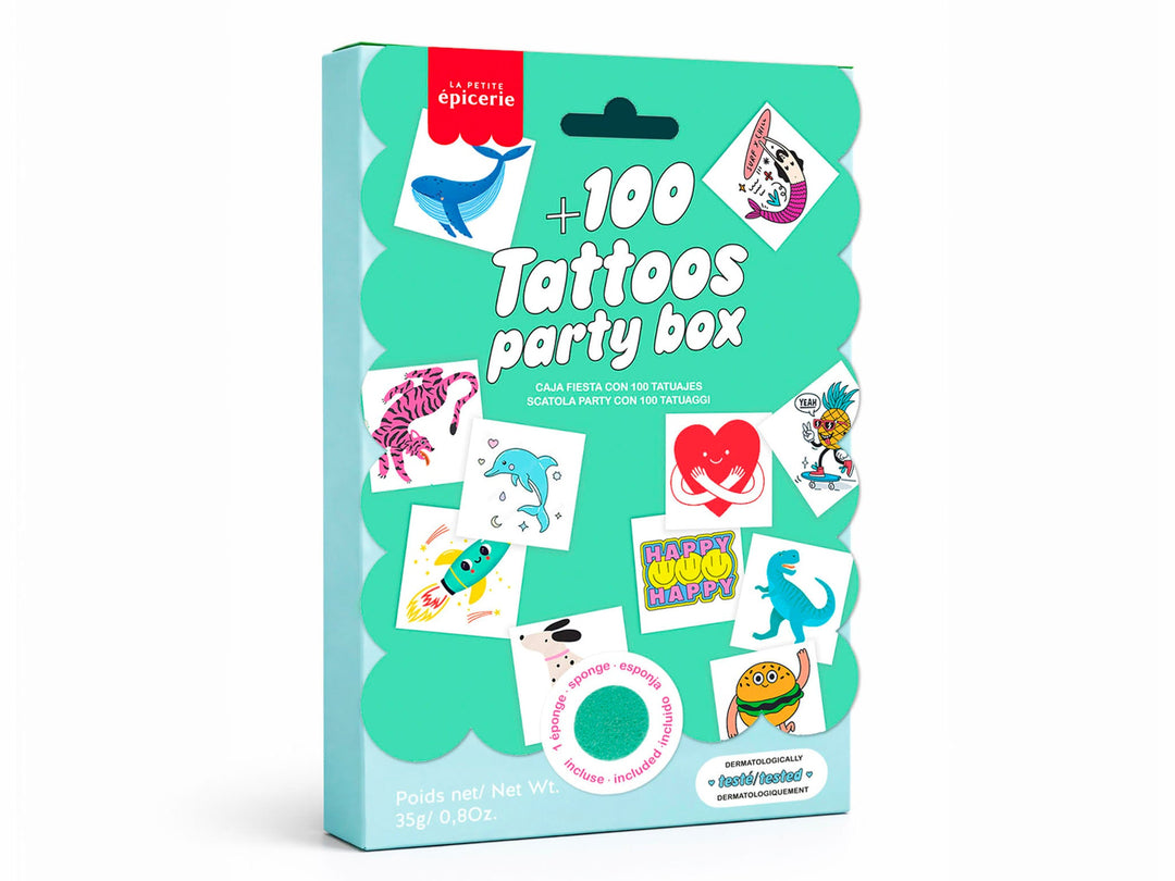 100 Tattoos - Party Box