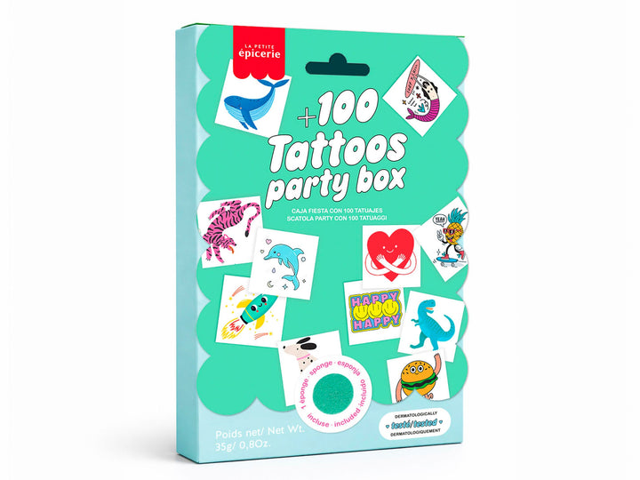 100 Tattoos - Party Box