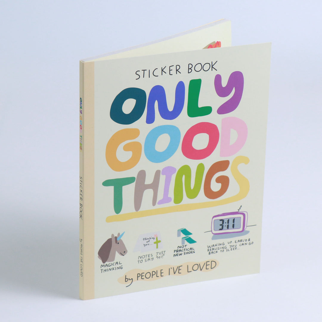 Carnet de stickers Only Good Things - planches