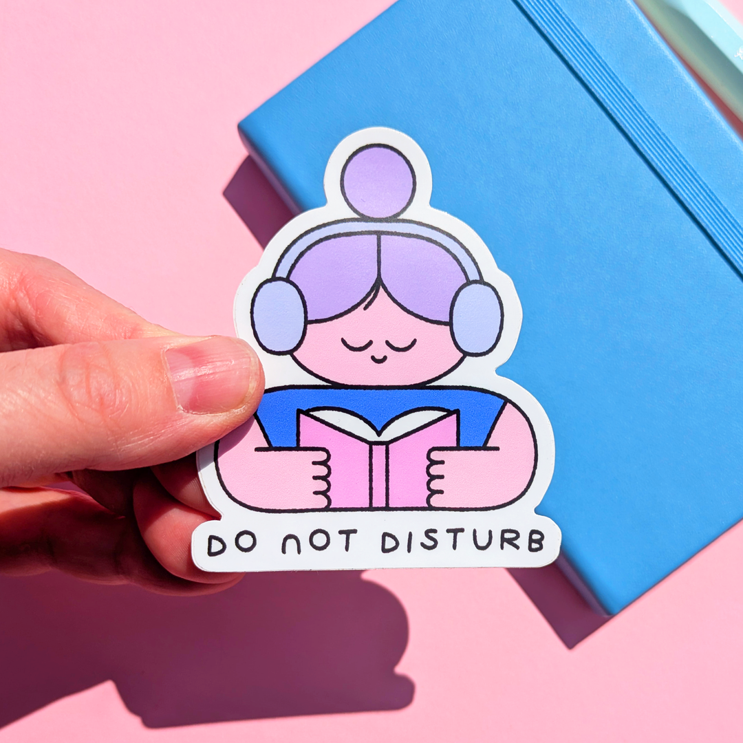 Sticker vinyle Do Not Disturb - Hello Vonnie