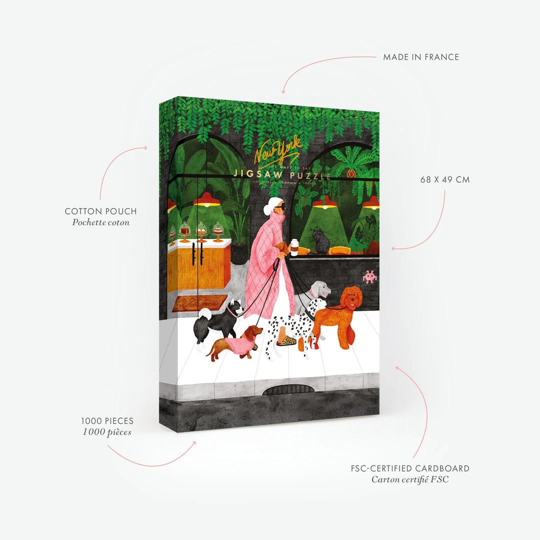 Puzzle 1000 pièces Dog Sitter All The Ways To Say
