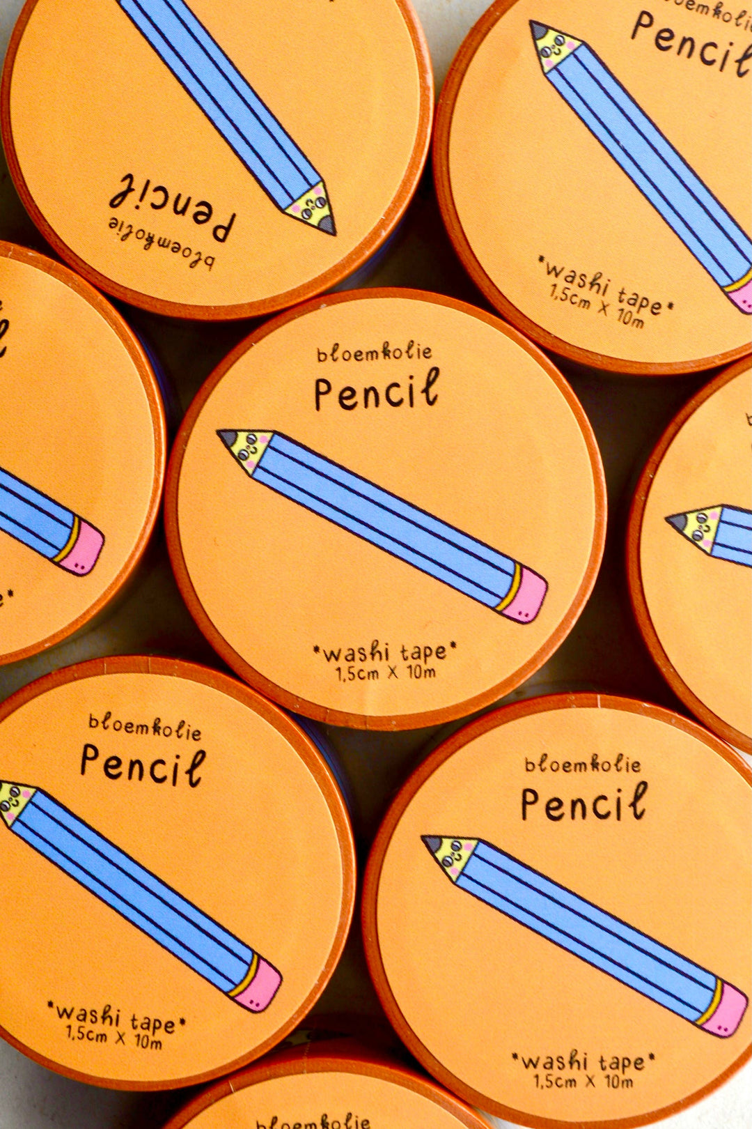 Washi tape Crayons - Bloemkolie
