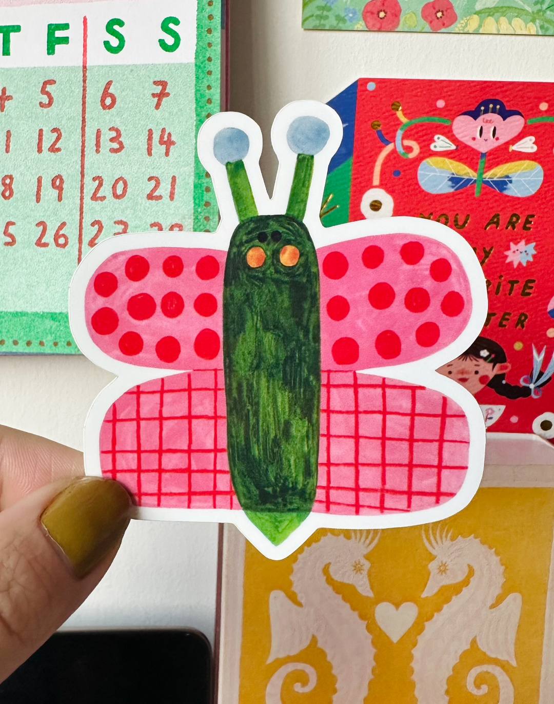 Sticker BUTTERFLY - Daria Solak