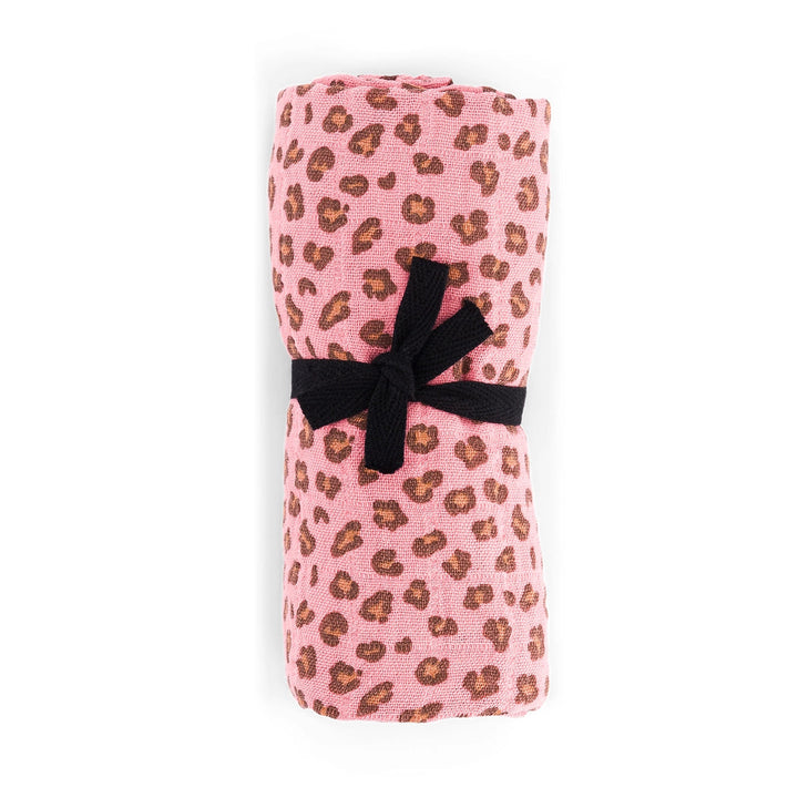 Lange Bianca Mini Leopard Geranium Pink